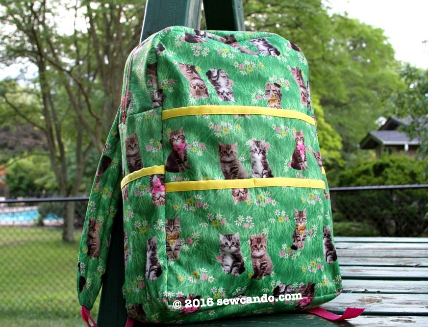 Sew Can Do My Space Saver Backpack Pattern Release & Giveaway!!